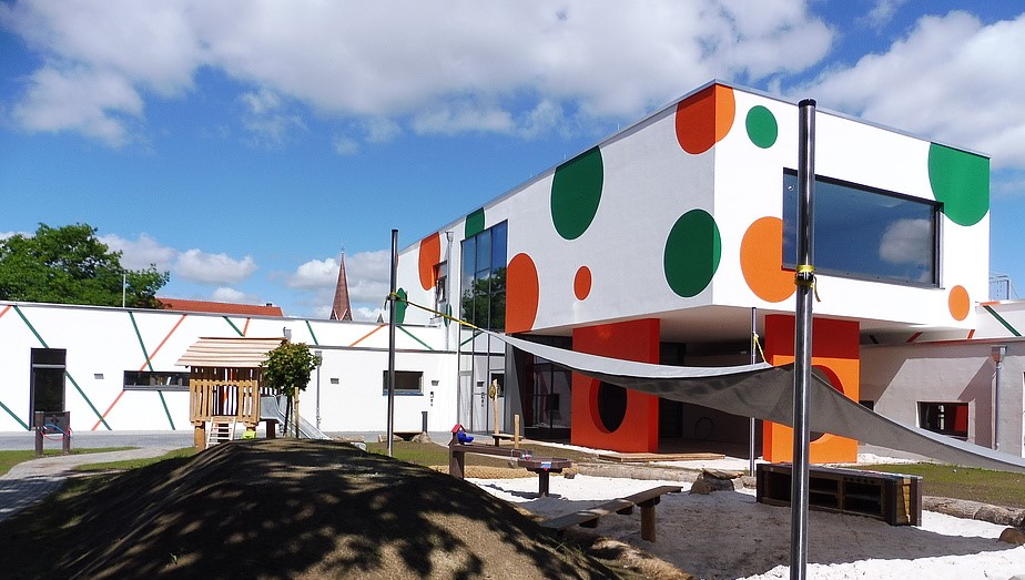 Kindertagesstätte Nörten nach einem Entwurf vom Architekturbüro Mocha